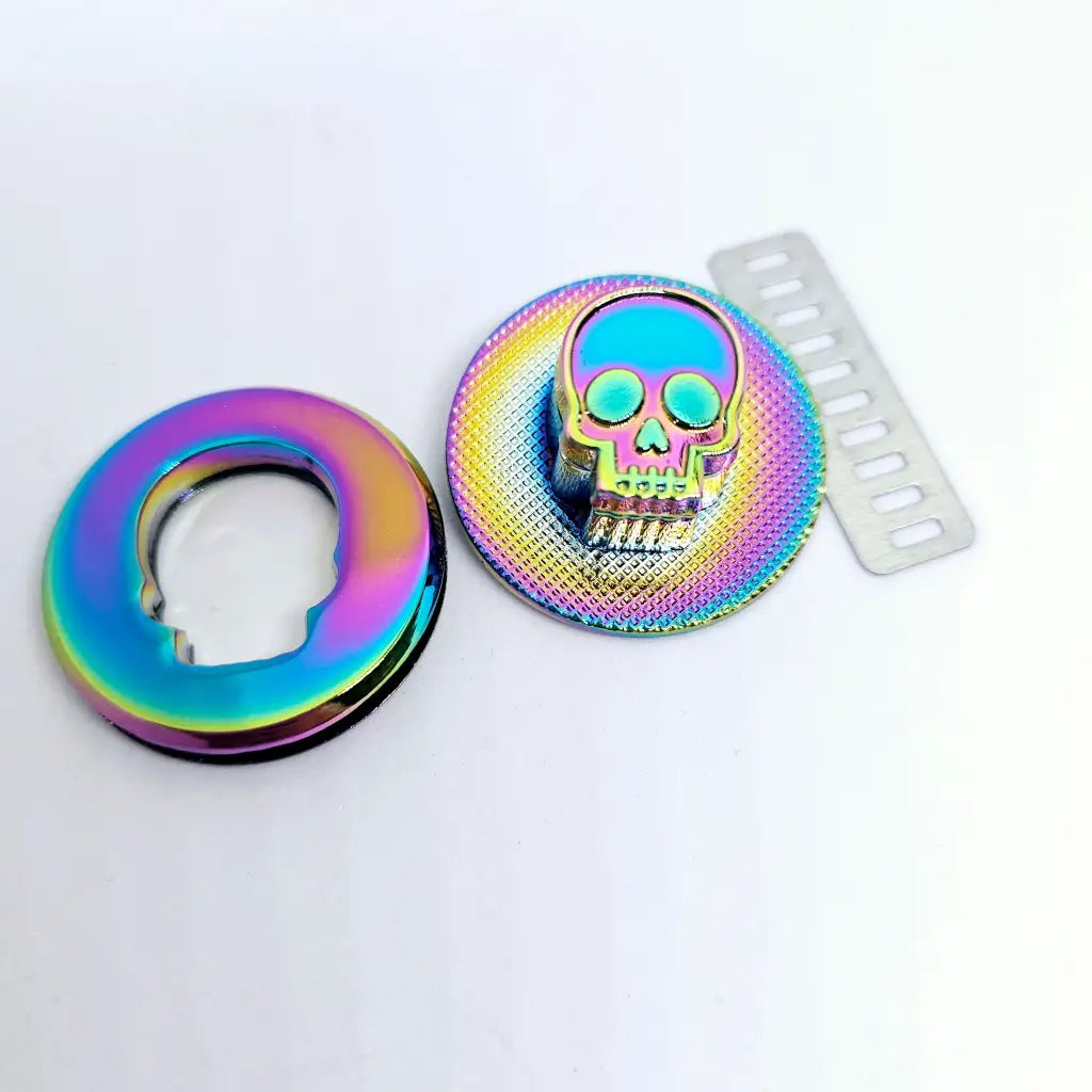 Drehverschluss Skull Rainbow