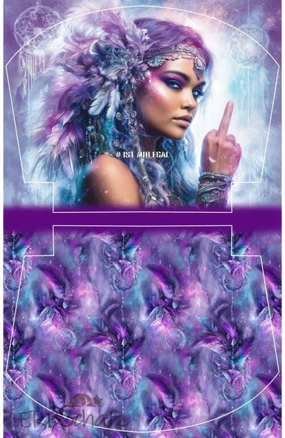 Easy Peasy KL Panelset Boho Girl Purple #Egal