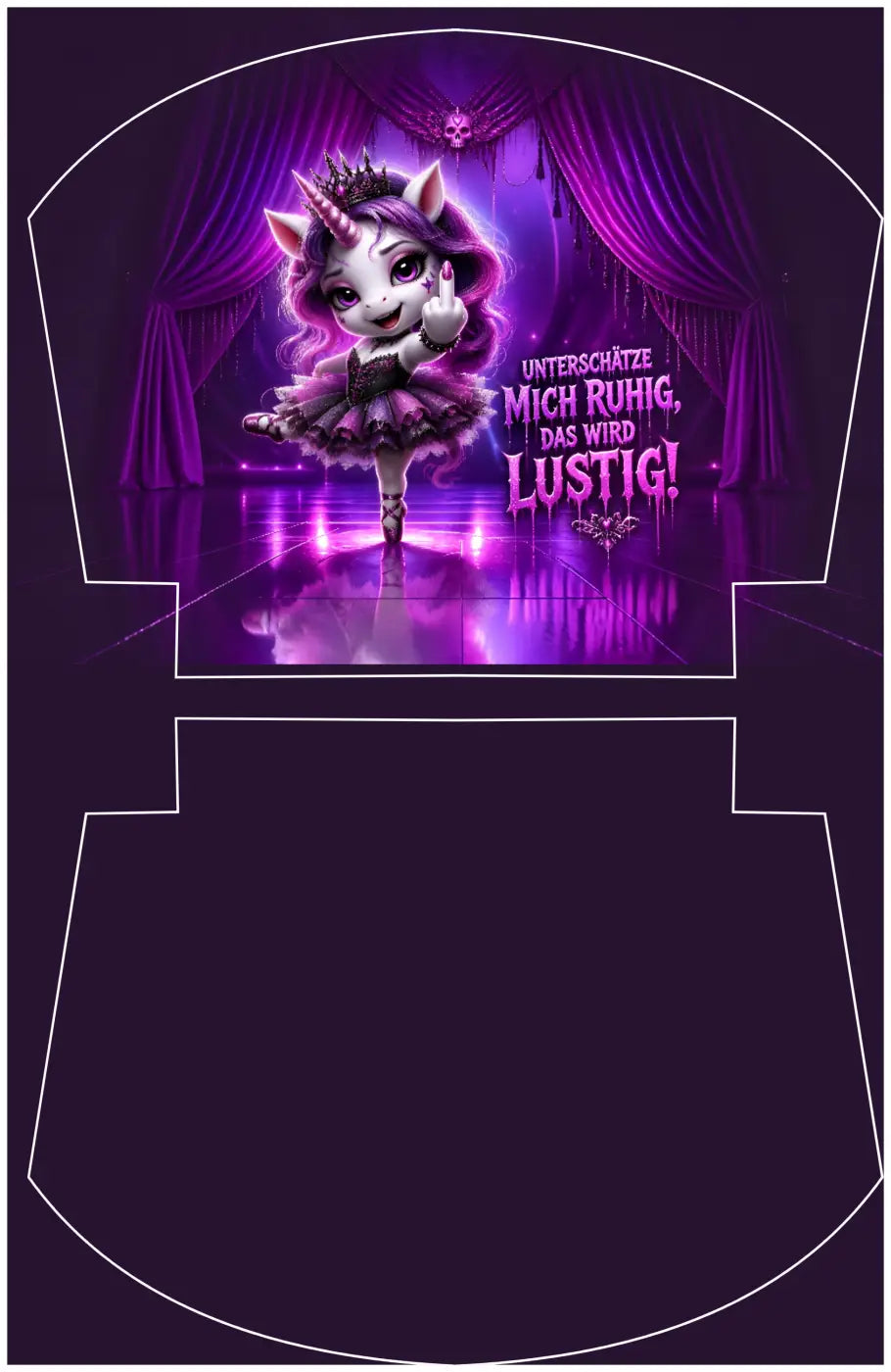Easy Peasy KL Panelset Dancing Unicorn | Kosmetiktasche