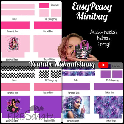 Easy Peasy KL Panelset MiniBag | Cool Woman