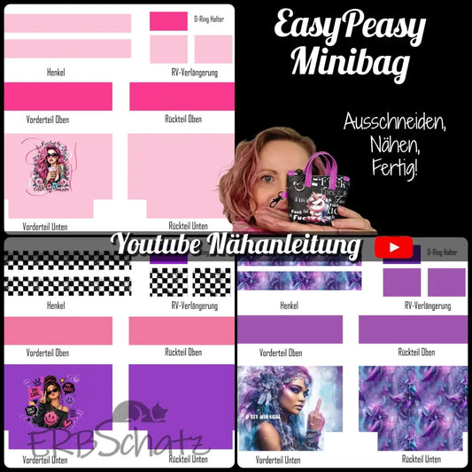 Easy Peasy KL Panelset MiniBag | Cool Woman