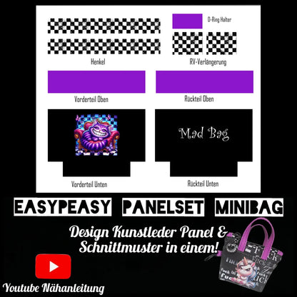 Easy Peasy KL Panelset MiniBag | Grincat MadBag