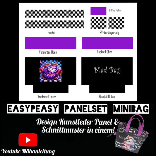 Easy Peasy KL Panelset MiniBag | Grincat MadBag
