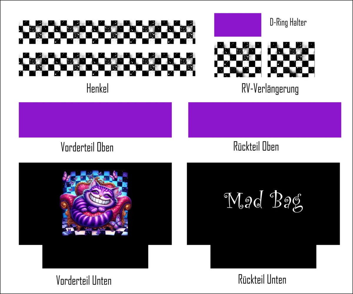 Easy Peasy KL Panelset MiniBag | Grincat MadBag