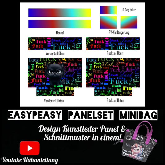 Easy Peasy KL Panelset MiniBag | Grumpy Cat