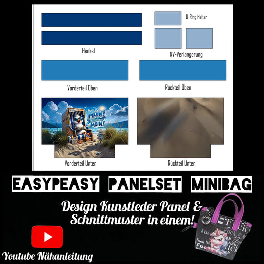 Easy Peasy KL Panelset MiniBag | Moin