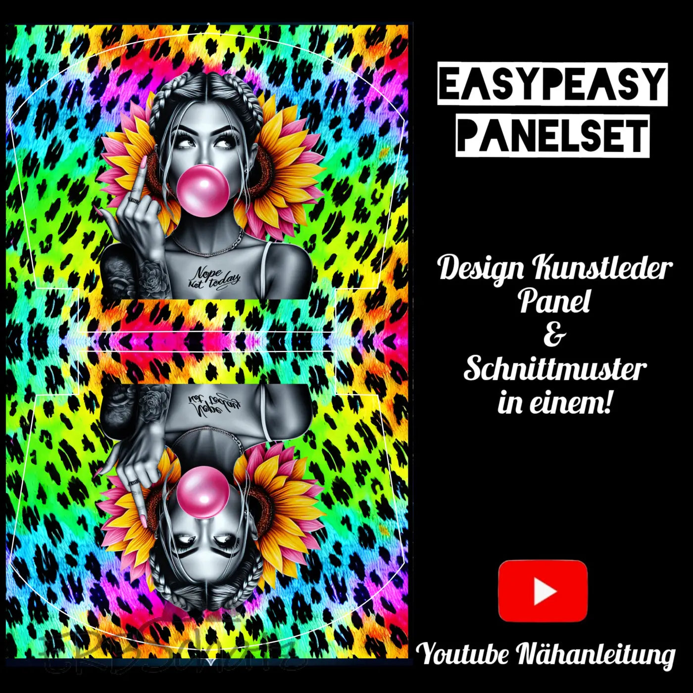 Easy Peasy KL Panelset Sassy Girl | Kosmetiktasche Roundtop