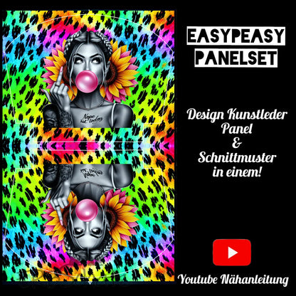 Easy Peasy KL Panelset Sassy Girl | Kosmetiktasche Roundtop
