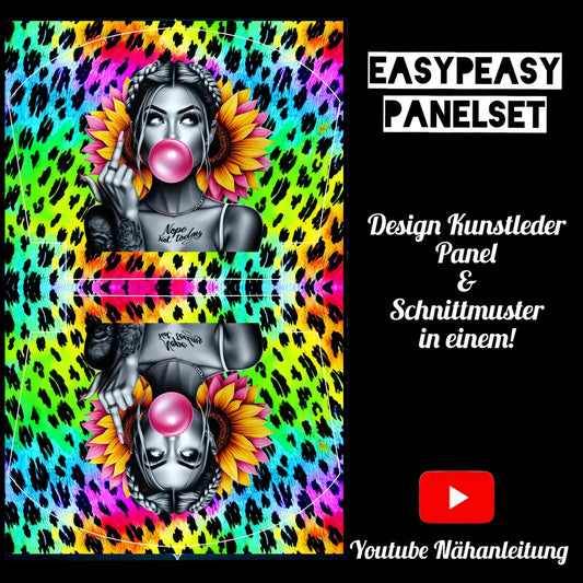 Easy Peasy KL Panelset Sassy Girl | Kosmetiktasche Roundtop