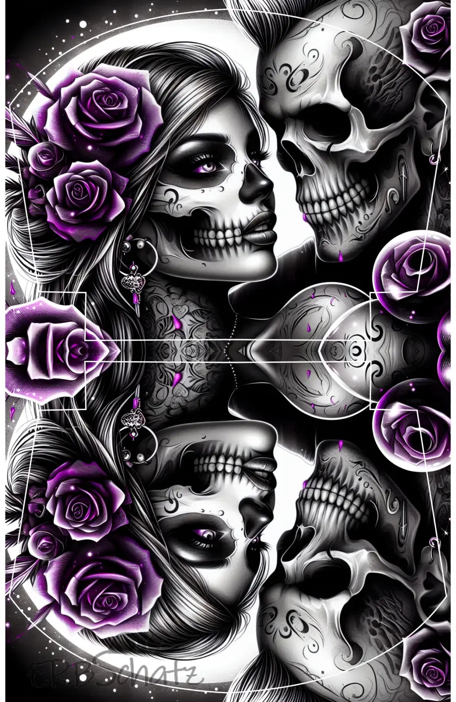 Easy Peasy KL Panelset Skull Lover | Kosmetiktasche