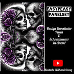 Easy Peasy KL Panelset Skull Lover | Kosmetiktasche