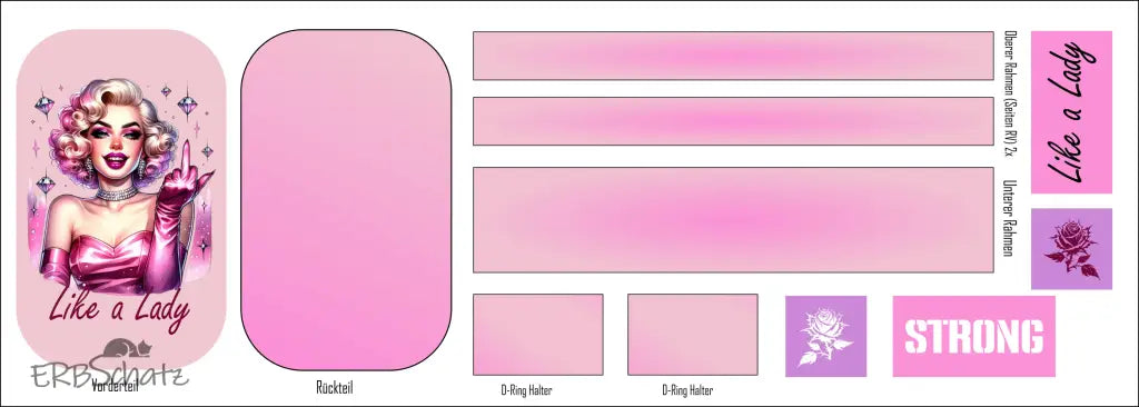 Easy Peasy KL Panelset | Smartphone Bag | 25 x 70cm Peasy