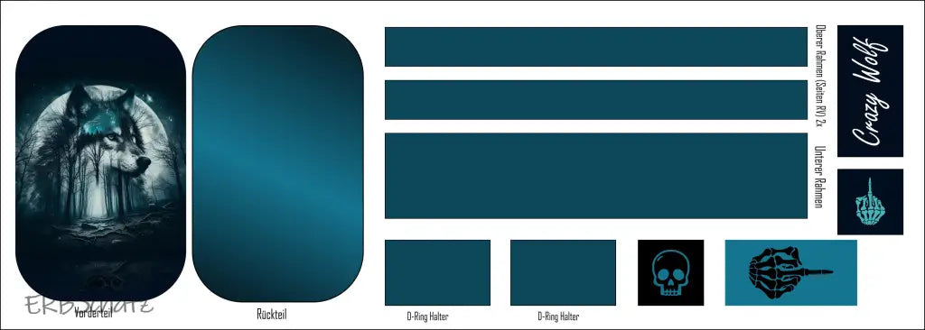 Easy Peasy KL Panelset | Smartphone Bag | 25 x 70cm Peasy