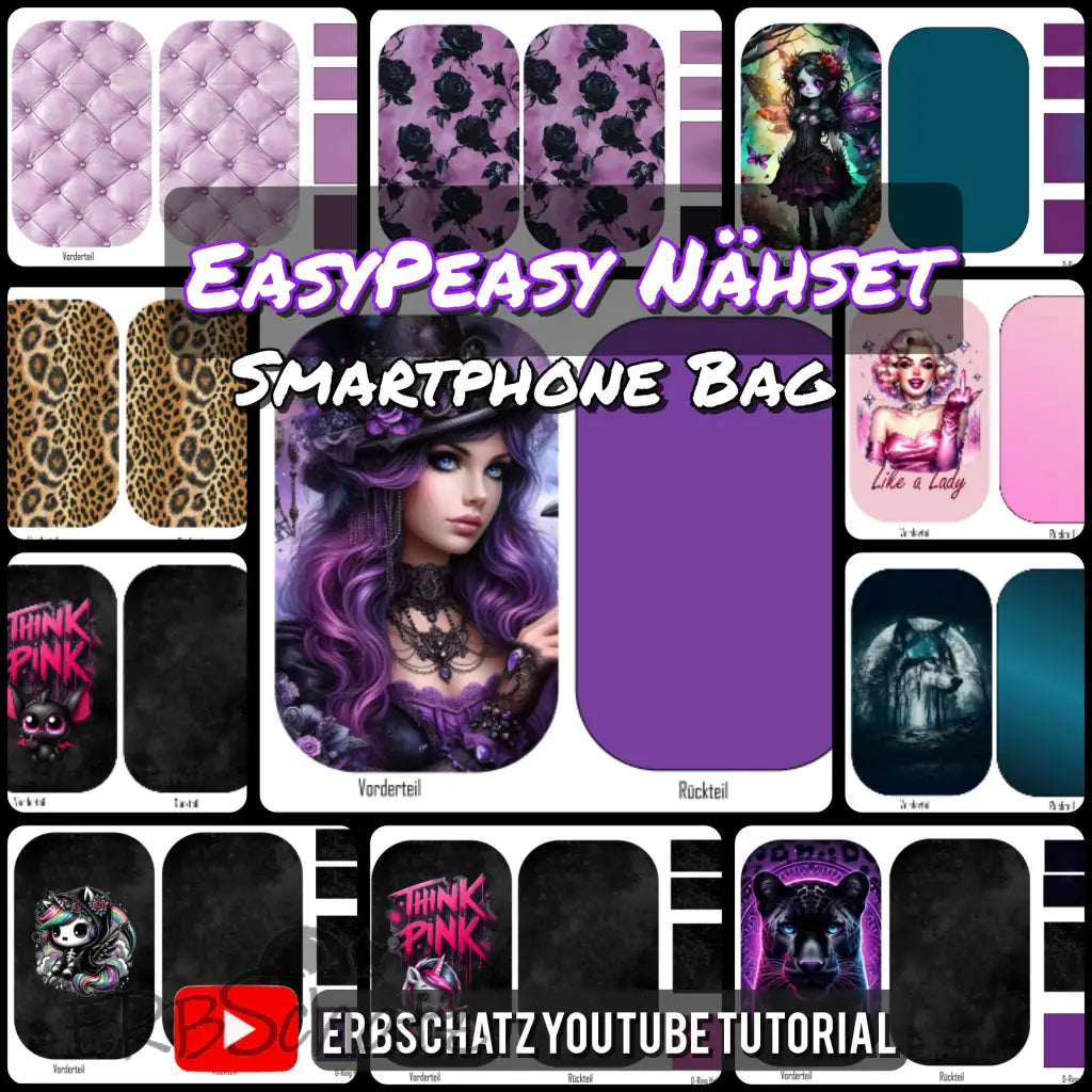 Easy Peasy KL Panelset | Smartphone Bag | 25 x 70cm