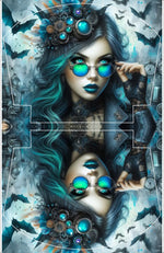 Easy Peasy KL Panelset Steampunk Lady Turquoise