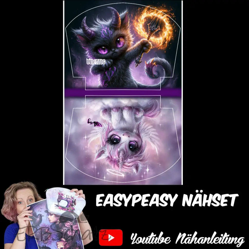 Easy Peasy KL Panelset Unartig/Artig | Kosmetiktasche