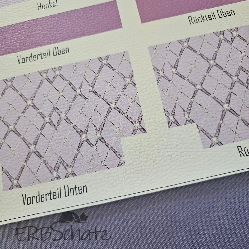 Easy Peasy KL Panelset MiniBag - Lavender Luxe Raute - Peasy