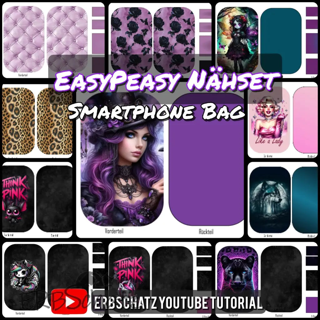 Easy Peasy Panelset Smartphone Bag 25 x 70cm - Peasy