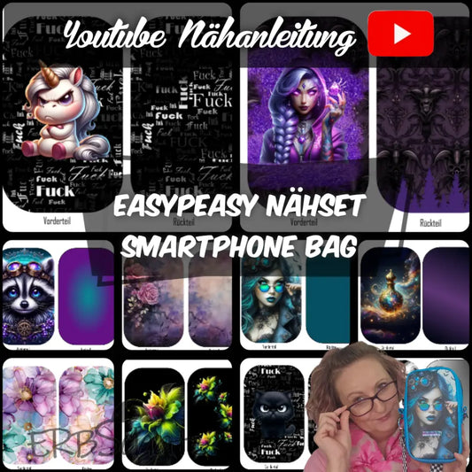 Easy Peasy Panelset Smartphone Bag 25 x 70cm - Peasy