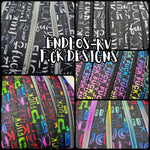 Endlosreißverschlüsse bedruckt F.CK Designs - Gr.5