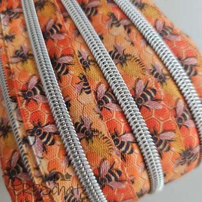 Endlosreißverschlüsse bedruckt Tier- und Blüten- Designs