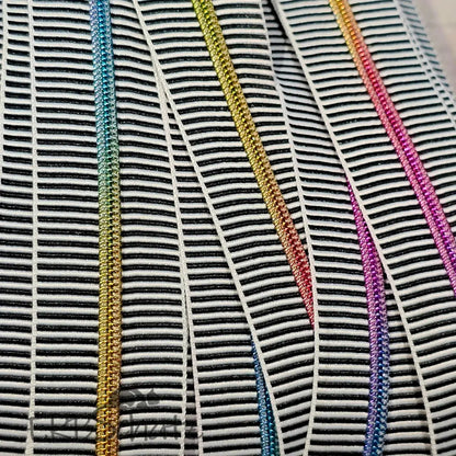 Endlosreißverschlüsse bedruckt verschiedene Designs (Gr. 3)