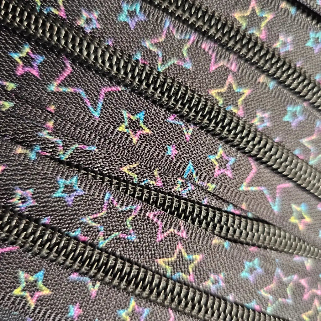 Endlosreißverschlüsse bedruckt verschiedene Designs - Gr.5