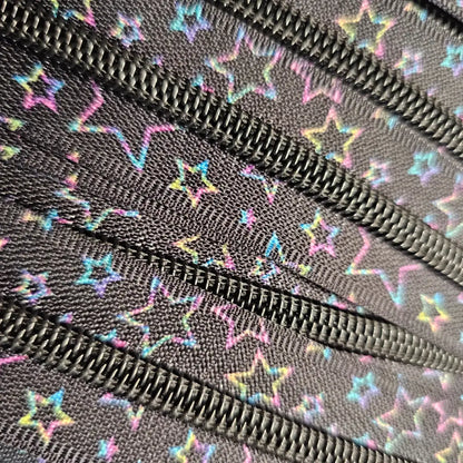 Endlosreißverschlüsse bedruckt verschiedene Designs - Gr.5