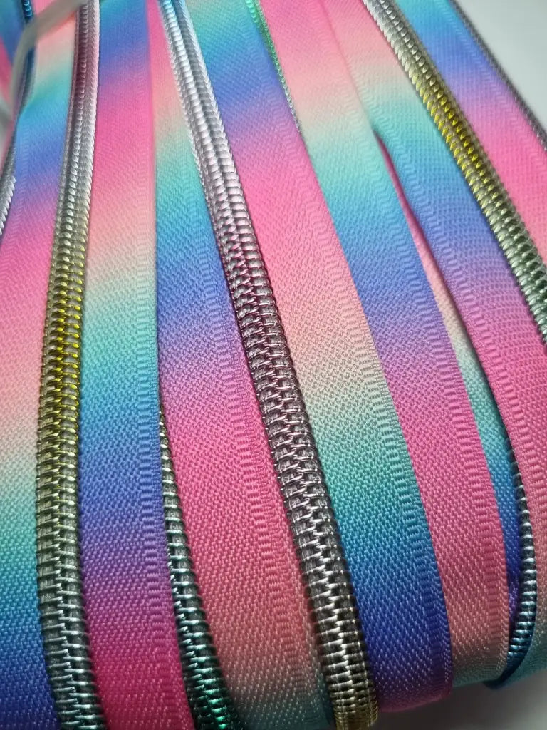 Endlosreißverschlüsse bedruckt verschiedene Designs - Gr.5