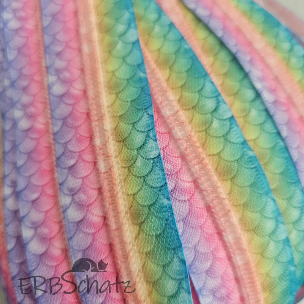 Endlosreißverschlüsse bedruckt verschiedene Designs