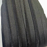 Endlosreißverschlüsse Colour - Black Matt - Gr.5