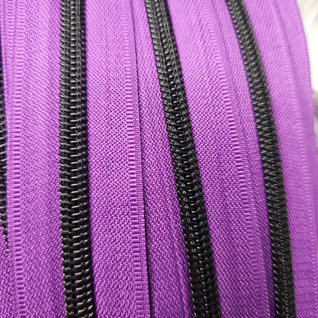 Endlosreißverschlüsse Colour - Black Matt - Gr.5