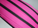 Endlosreißverschlüsse Colour - Black Matt - Gr.5