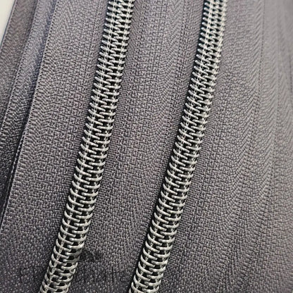 Endlosreißverschlüsse Gun Metal - Anthrazit