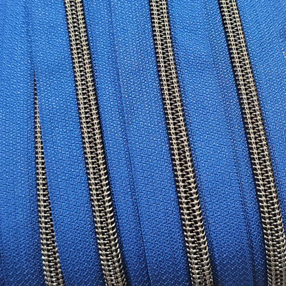Endlosreißverschlüsse Gun Metal - Gr.5