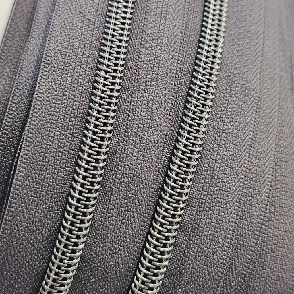 Endlosreißverschlüsse Gun Metal - Gr.5