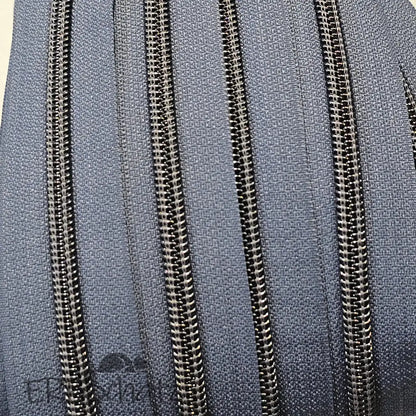 Endlosreißverschlüsse Gun Metal - Gr.5