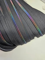 Endlosreißverschlüsse matt Rainbow - Gr.5