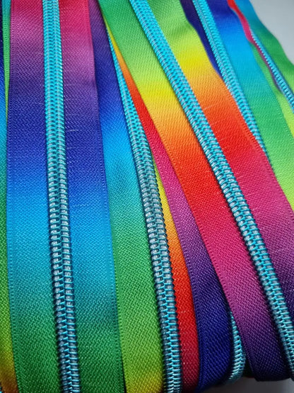 Endlosreißverschlüsse Metallic Colours - Gr.5
