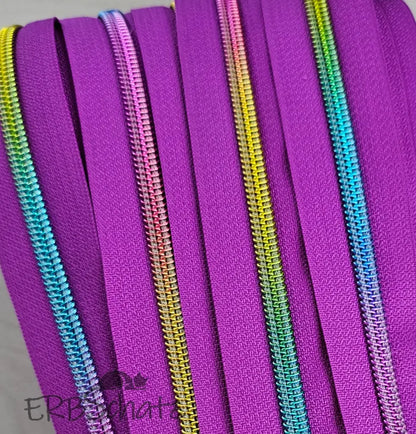 Endlosreißverschlüsse Rainbow - Gr.5