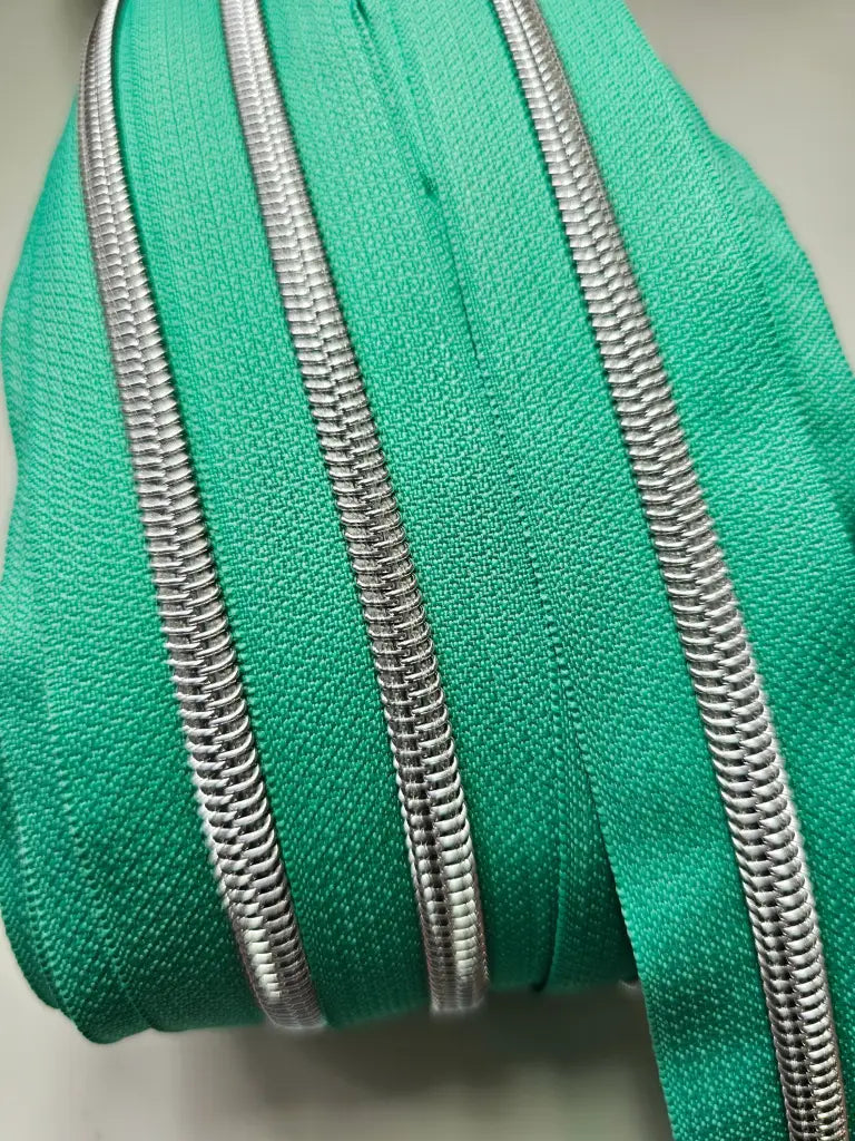 Endlosreißverschlüsse Silber - Gr.5