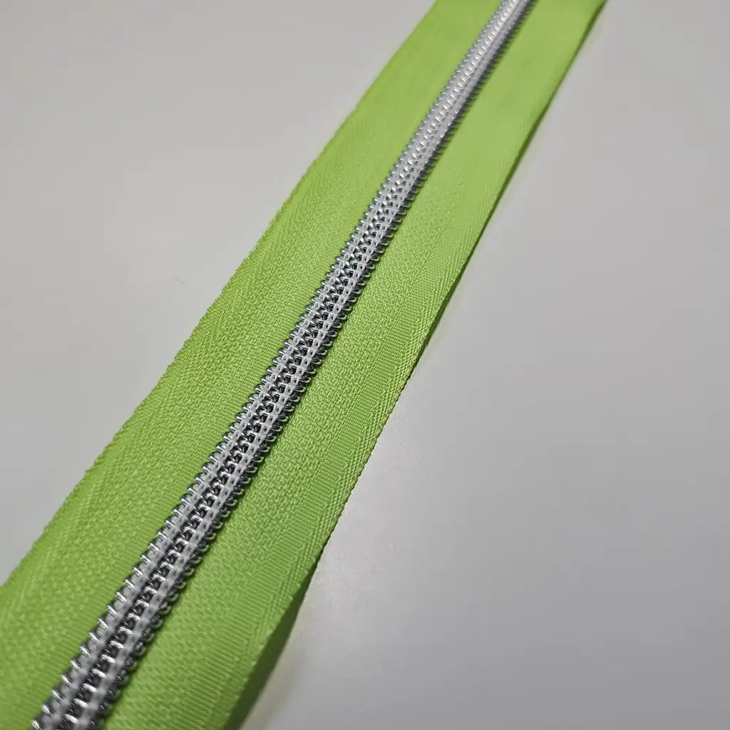 Endlosreißverschlüsse Silber - Gr.5