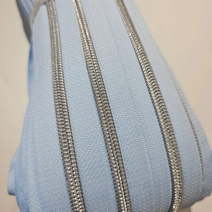 Endlosreißverschlüsse Silber - Gr.5