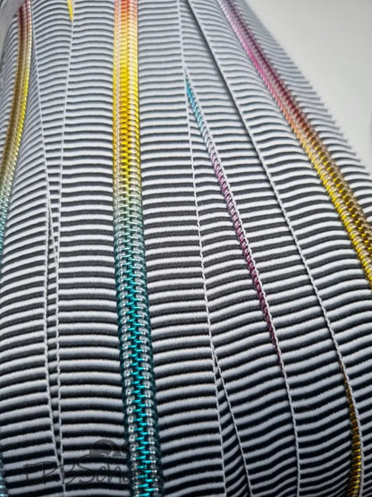 Endlosreißverschlüsse Stripes - Gr.5