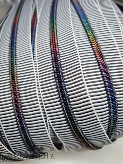 Endlosreißverschlüsse Stripes - Gr.5