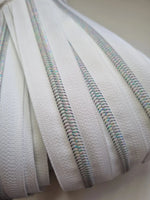 Endlosreißverschlüsse White Star Rainbow - Gr.5
