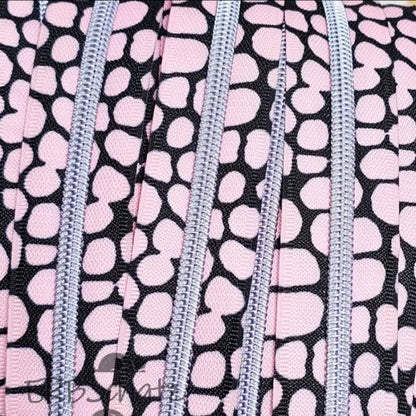 Endlosreißverschluss bedruckt Bubbles Designs - Gr.5