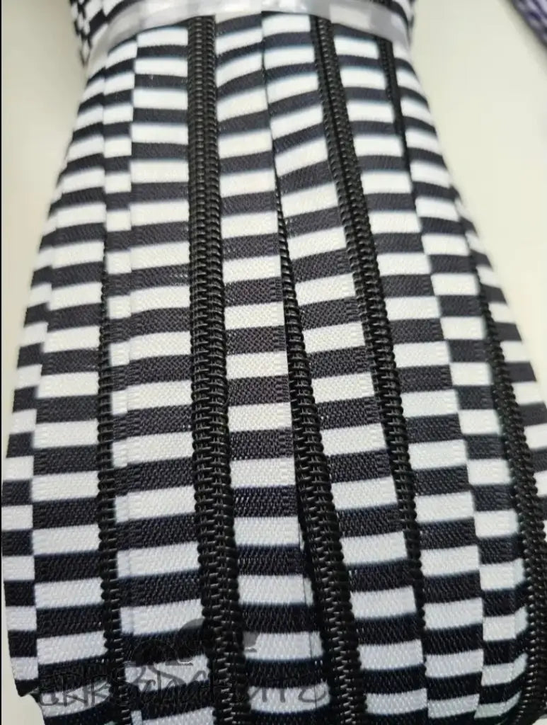 Endlosreißverschluss bedruckt Stripe Designs - Gr.5