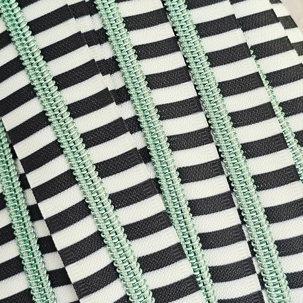 Endlosreißverschluss bedruckt Stripe Designs - Gr.5