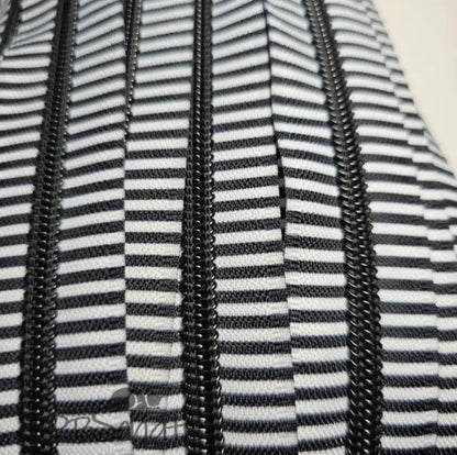 Endlosreißverschluss bedruckt Stripe Designs - Gr.5